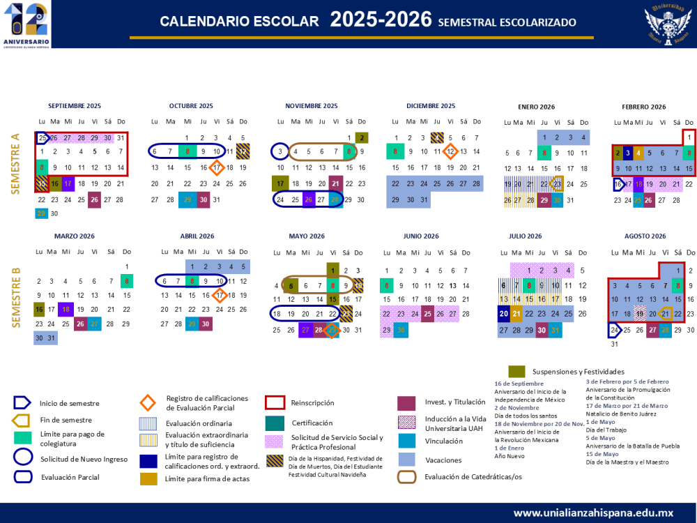 Semestral Escolarizado